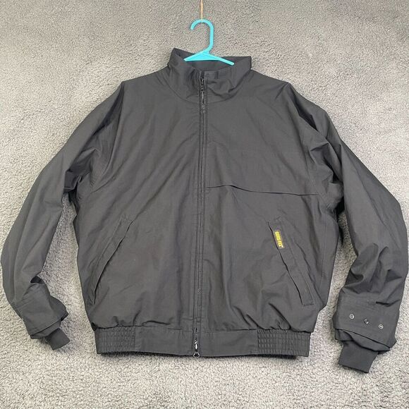 Men's Zero Restriction Black Gore-Tex Golf Outerwear Pullover Windbreaker M